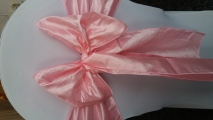 Pale pink tafetta