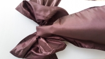 Plum purple tafetta