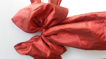 Burgundy tafetta