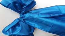 Royal blue tafetta
