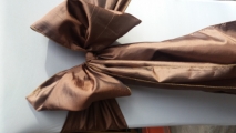 Dark mocca tafetta