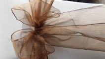 Mocca organza